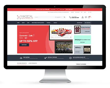 Sunshine Coast WocCommerce Web Design