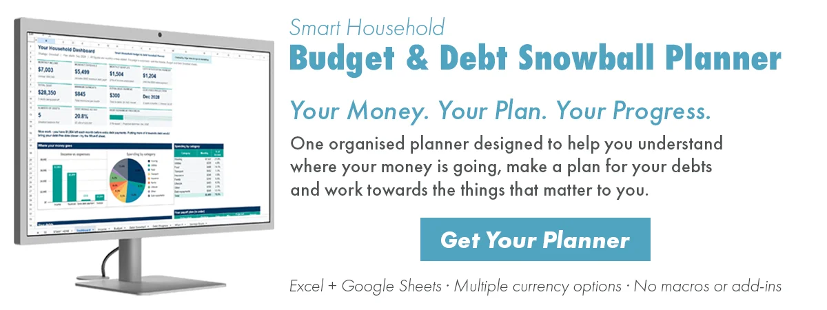 Smart Household Budget & Debt Snowball Planner